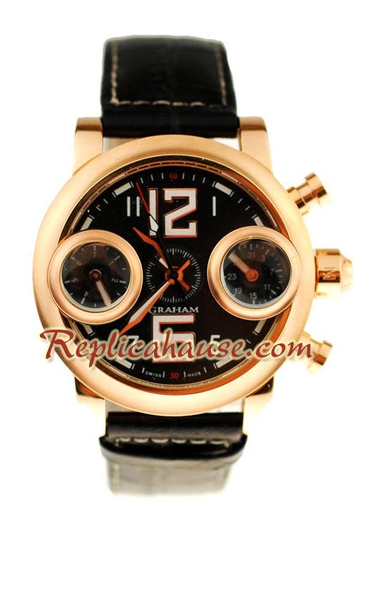 Graham Swordfish Oro Rosa Reloj Réplica