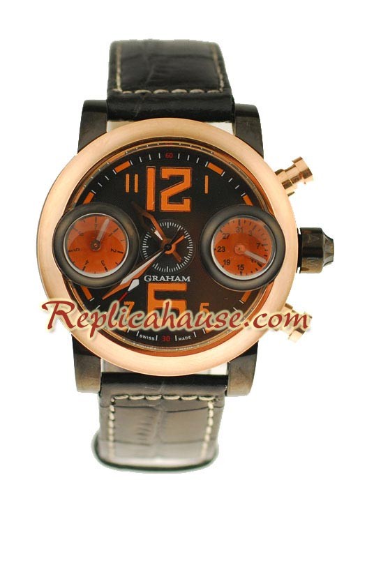 Graham Swordfish Oro Rosa Reloj Réplica