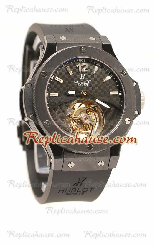 Hublot Big Bang Tourbillon Solo Bang Reloj Suizo de imitación