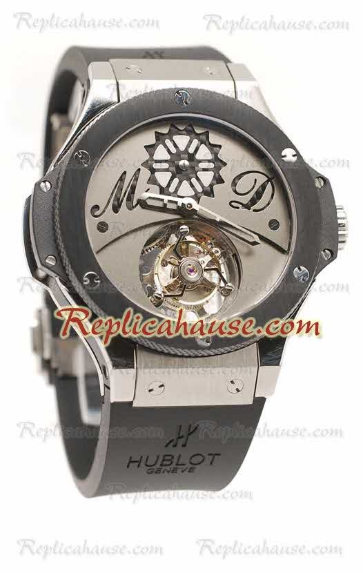 Hublot Big Bang Tourbillon Solo Bang Reloj Suizo de imitación