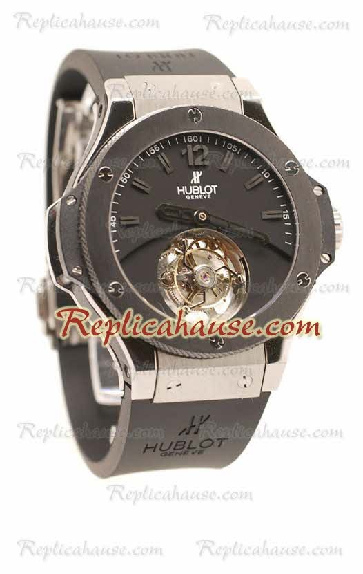 Hublot Big Bang Tourbillon Solo Bang Reloj Suizo de imitación