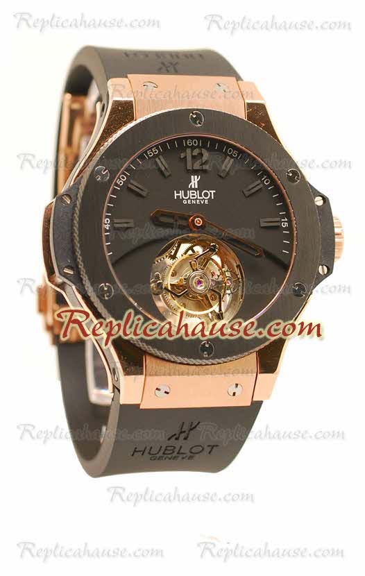 Hublot Big Bang Tourbillon Solo Bang Reloj Suizo de imitación