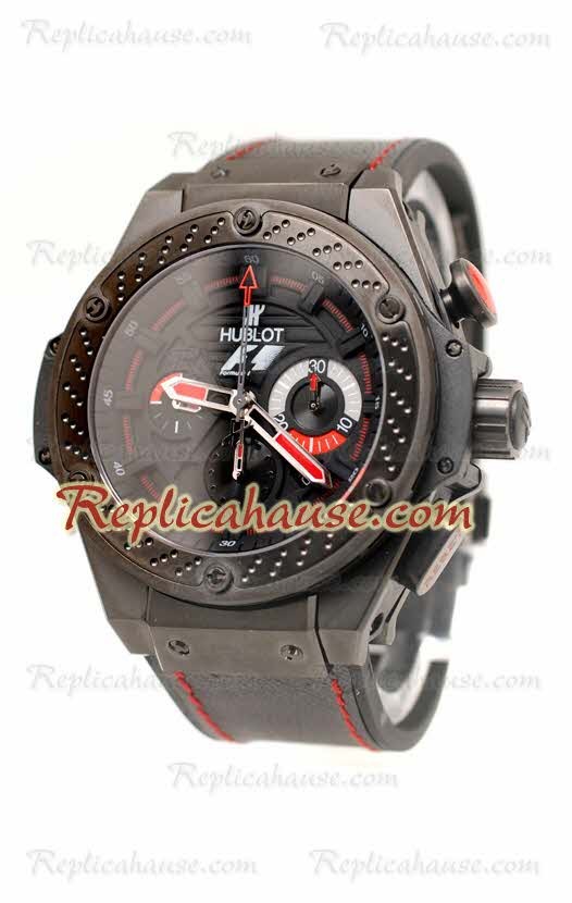 Hublot F1 King Power Zirconium Cronógrafo Ceramic Suizo Reloj Réplica