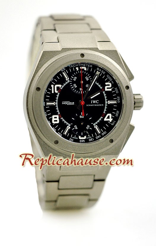 IWC Ingenieur Reloj Suizo de imitación - Caja de titanio