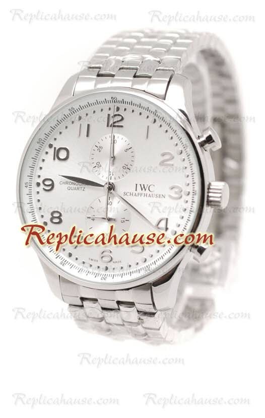 IWC Portuguese Cronógrafo Reloj Réplica