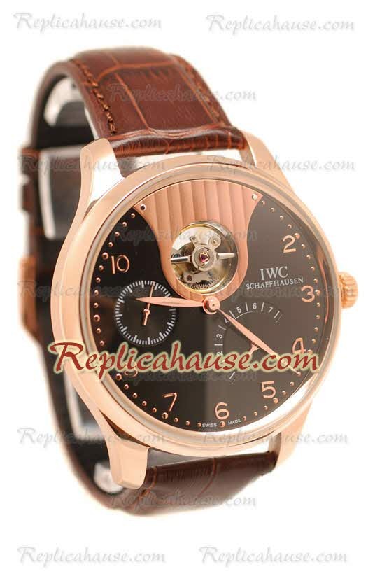 IWC Portuguese Tourbillon Mystere Reloj Réplica