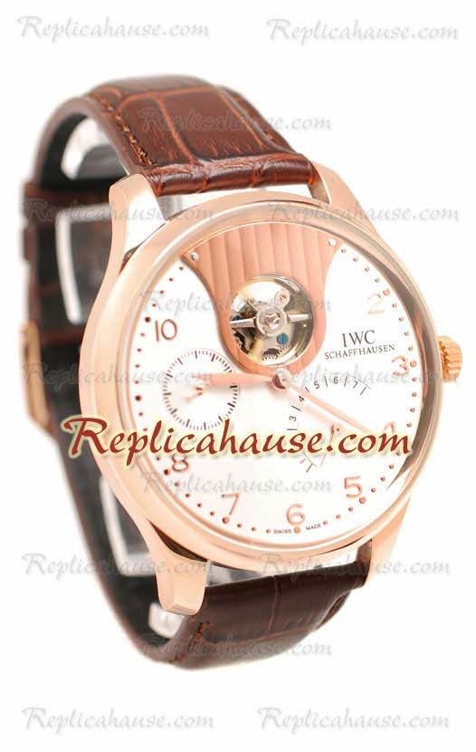 IWC Portuguese Tourbillon Mystere Reloj Réplica