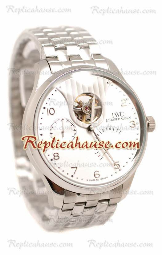 IWC Portuguese Tourbillon Mystere Reloj Réplica