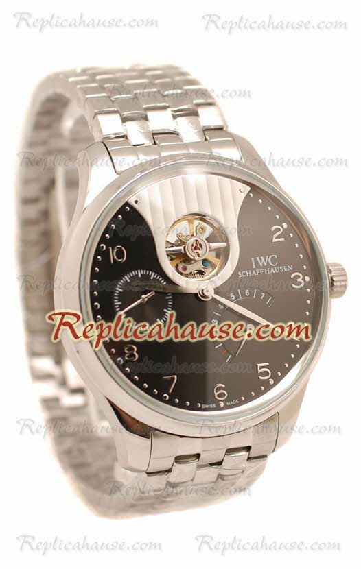 IWC Portuguese Tourbillon Mystere Reloj Réplica