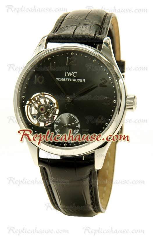 IWC Portuguese Tourbillon Reloj Suizo de imitación