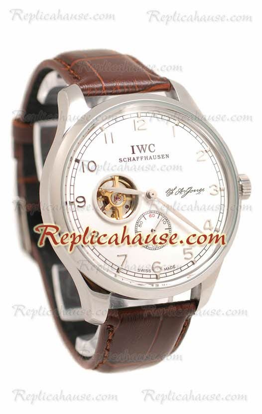 IWC Portuguese Regulateur Tourbillon Reloj Réplica