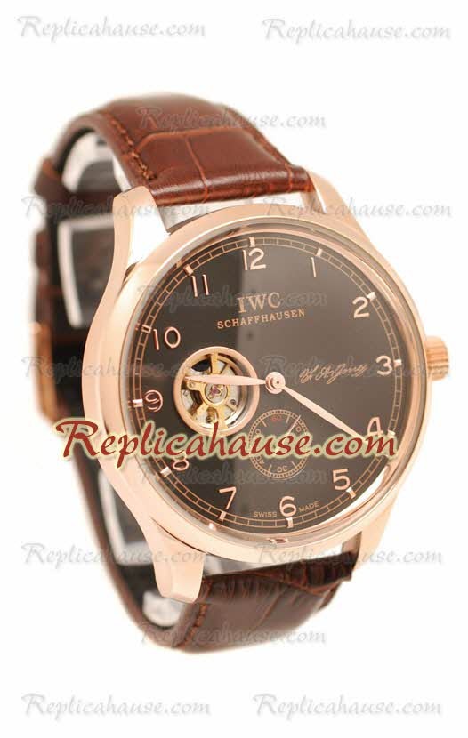 IWC Portuguese Regulateur Tourbillon Reloj Réplica