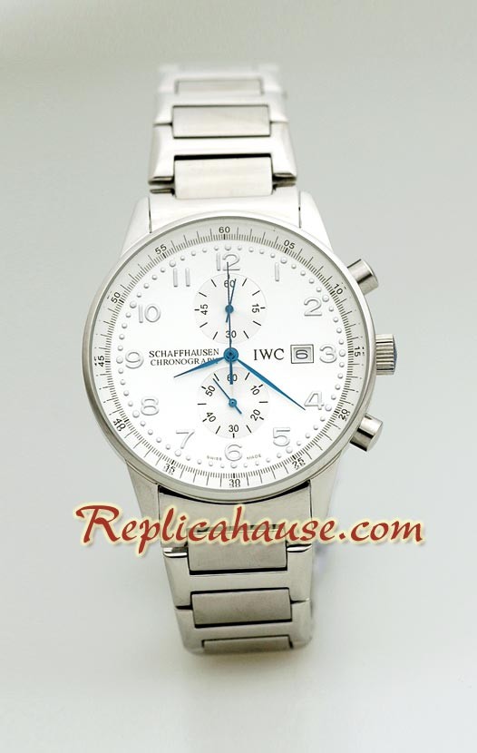 IWC Portuguese Cronógrafo Reloj Réplica