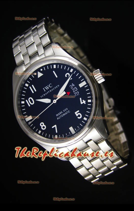 IWC MARK XVII Reloj Réplica Suizo en Caja de Acero - Réplica Espejo 1:1 