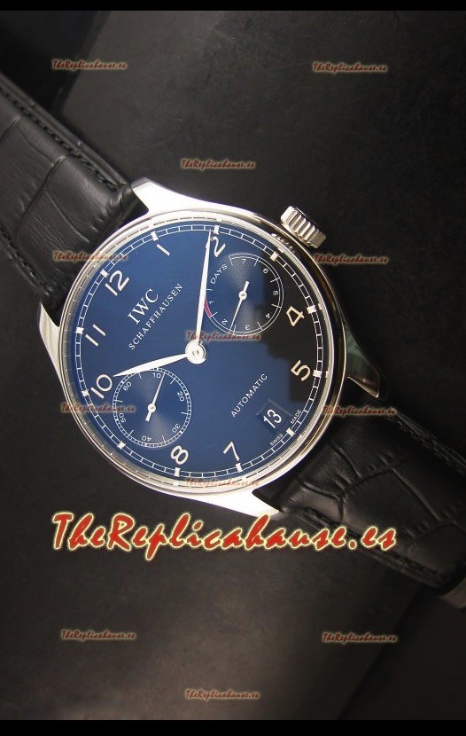 IWC Portugieser IW500703 Reloj Suizo Automático en Dial Blanco - Réplica Espejo Actualizada 1:1 