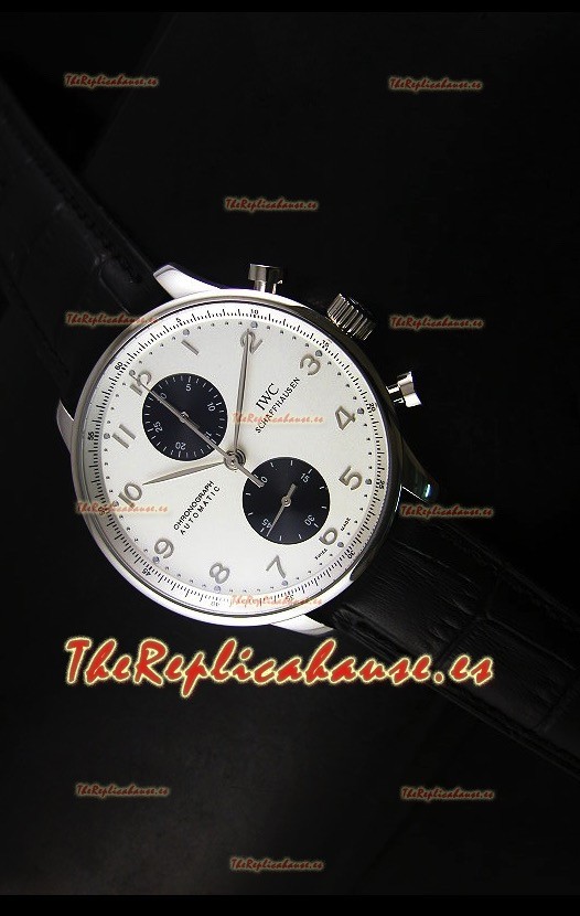 IWC Portuguese Cronógrafo Reloj Réplica Suizo en Caja de Acero - Réplica Espejo 1:1