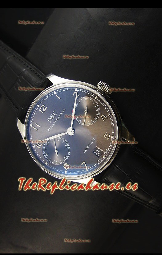 IWC Portugieser IW500703 Reloj Suizo Automático Dial Gris - Réplica Espejo 1:1 Actualizada