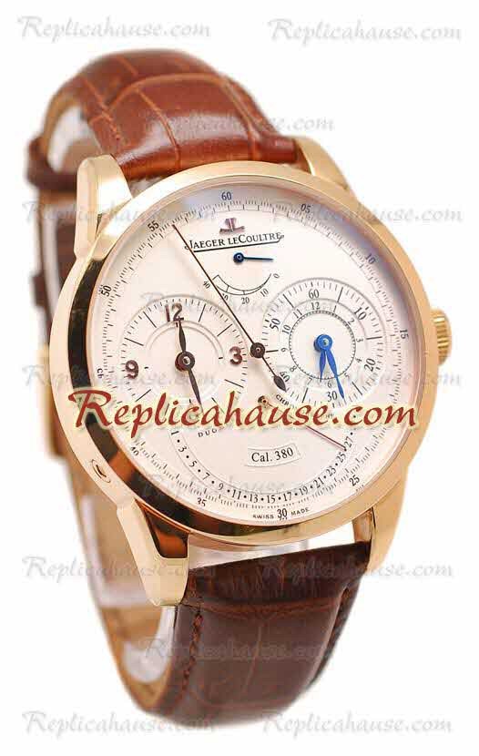 Jaeger-Le Coultre Duometre Cronógrafoe Reloj Suizo de imitación