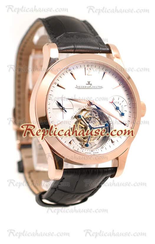 Jaeger-Le Coultre Master Tourbillon Reloj Suizo de imitación