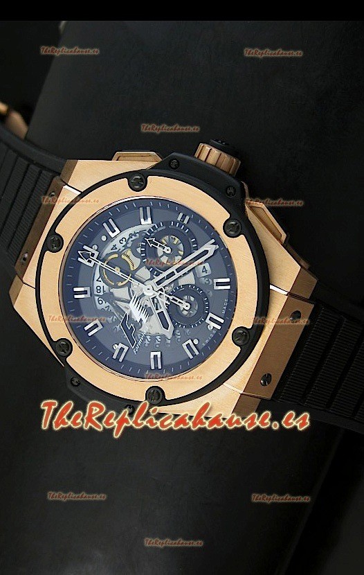 Hublot Big Bang King Power Formula 1, Reloj Suizo en caja de Oro Rosado