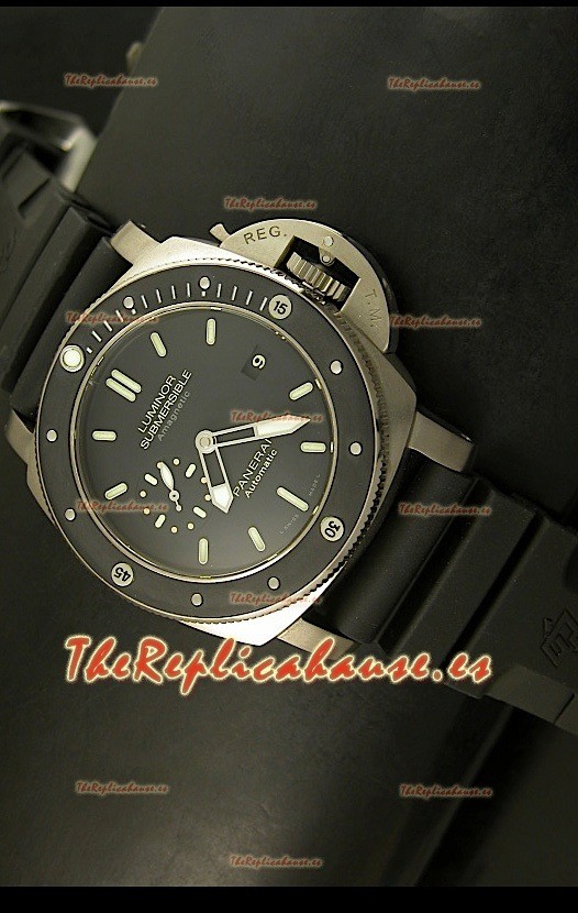 Panerai Luminor PAM389 Amagnetic Sumergible Reloj Réplica Suiza - réplica en escala 1:1