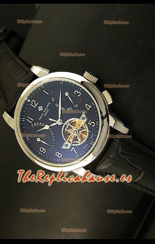 Patek Philippe Grand Complications Tourbillon Reloj Automático en Acero