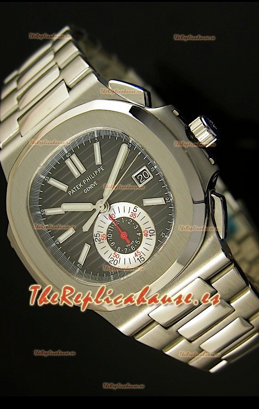 Patek Philippe Nautilus 5980 Reloj Réplica Suiza cronógrafo - réplica en escala 1:1