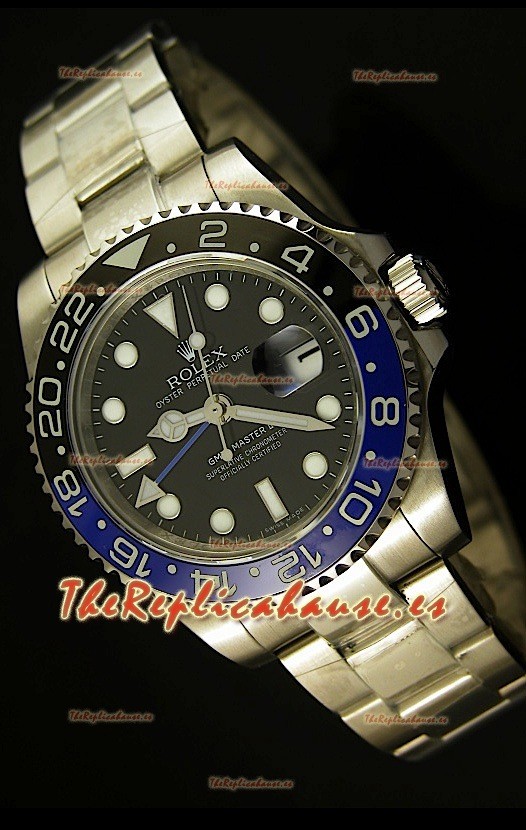 Rolex GMT Masters II, Reloj Réplica Suiza - réplica definitiva en escala 1:1
