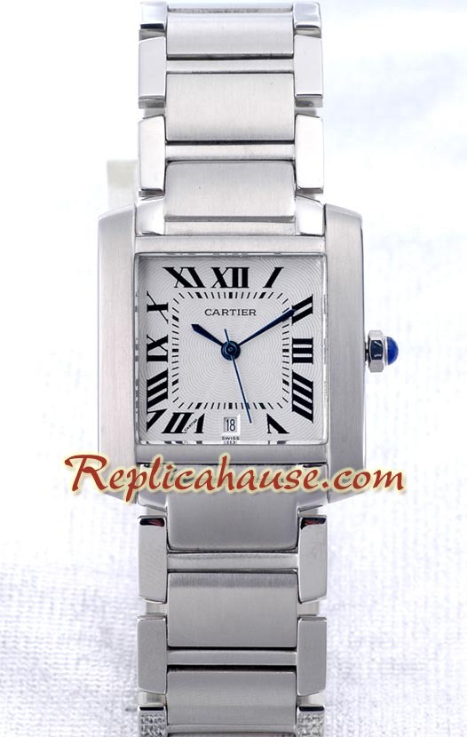 Cartier Tank Francaise Gry Modele Men's