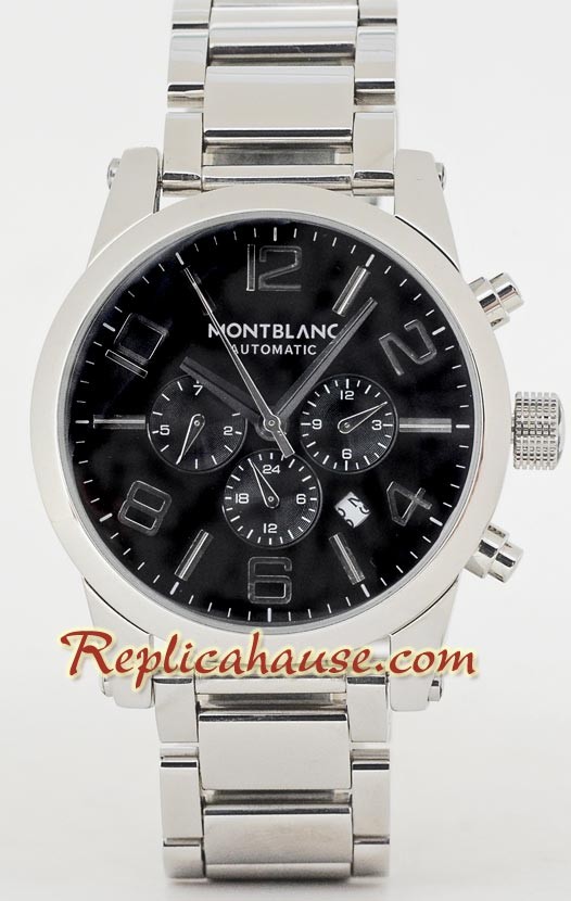 Mont Blanc Réplica Timewalker - Dial Negro