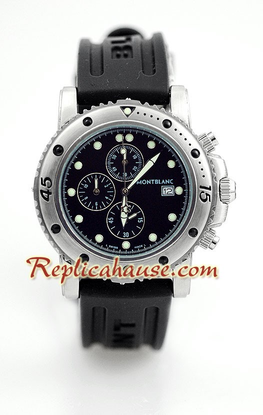 Mont Blanc Sports Cronógrafo Reloj Réplica