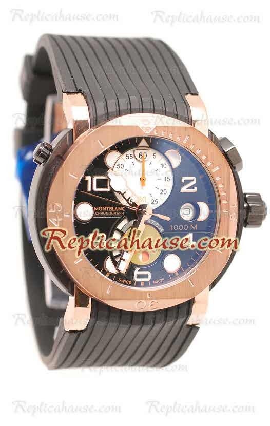 Mont Blanc Sports Cronógrafo Reloj Réplica