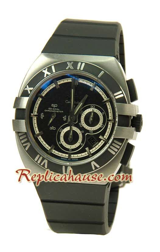 Omega CO AXIAL Escapement Reloj Suizo de imitación