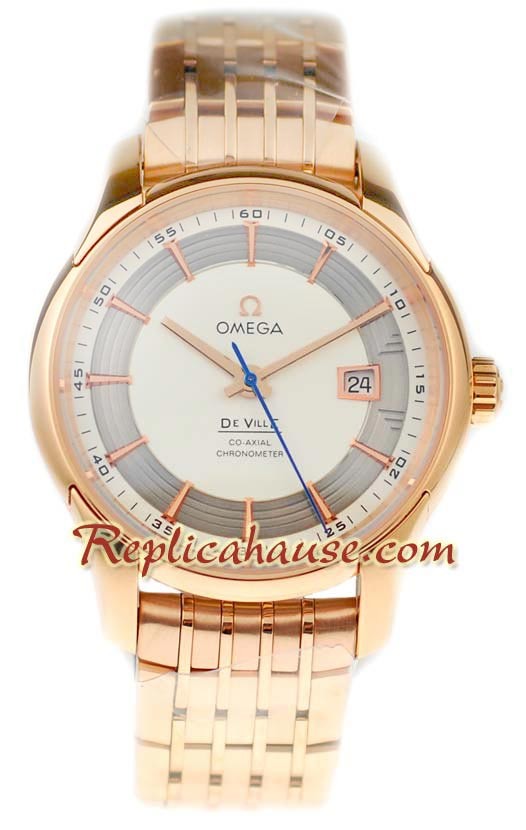 Omega CO AXIAL DeVille Hour Vision Reloj Suizo de imitación