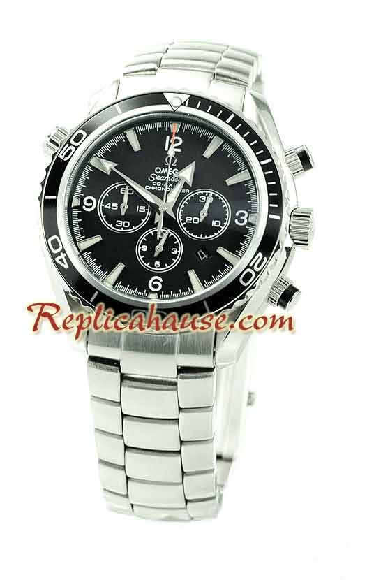 Omega Seamaster Planet Ocean Reloj - Estructura Suiza con movimiento de cuarzo