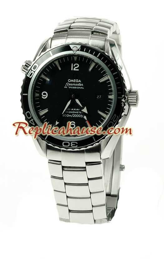 Omega Seamaster Planet Ocean Reloj - Estructura Suiza con Movimiento Japonés