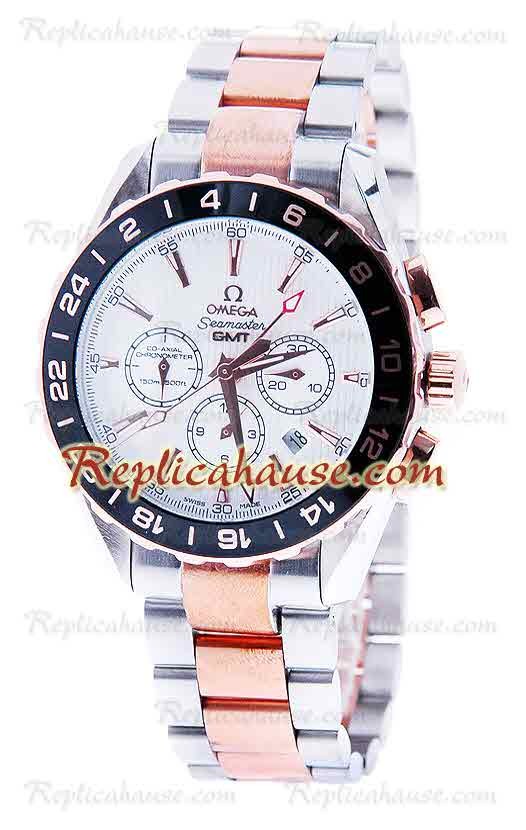 Omega Seamaster Aqua Terra GMT Cronógrafo Reloj Réplica