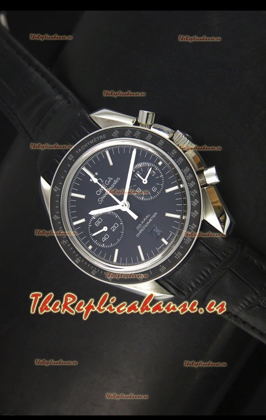 Omega Speedmaster Moon Reloj Suizo Co-Axial en Acero Inoxidable - Réplica Espejo 1:1