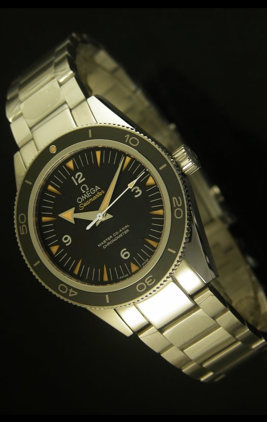Omega Seamaster Co-Axial 300 Liquidmetal - Reloj Ultima Edición Escala 1:1