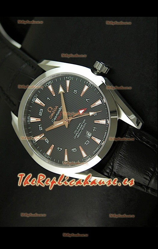 Omega Seamaster Aquaterra Calendario Anual GMT Réplica Suiza