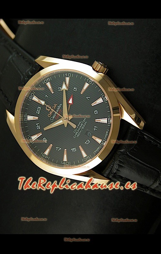 Omega Seamaster Aquaterra Calendario Anual GMT Réplica Suiza