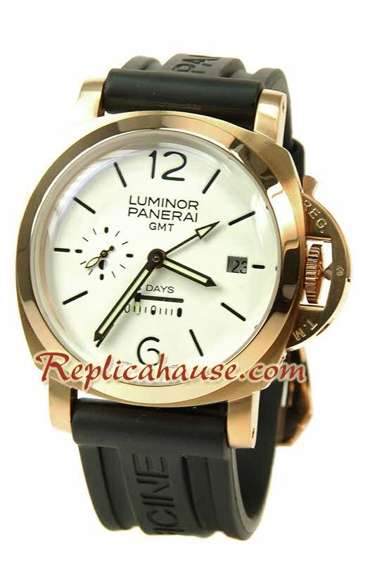 Panerai Luminor GMT 8 Days Reloj Suizo de imitación