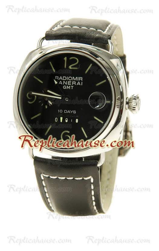 Panerai Radiomir GMT 10 Days Reloj Suizo de imitación