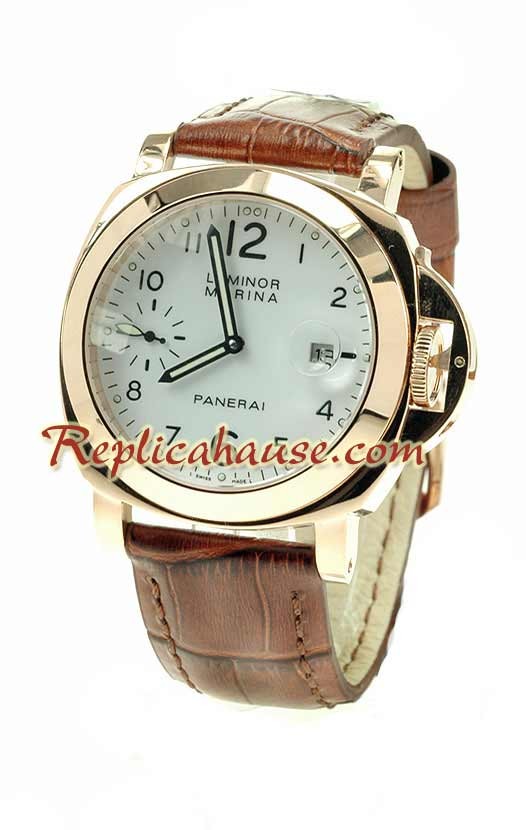 Panerai Luminor 00111 Oro Rosa Reloj de imitación Japonés