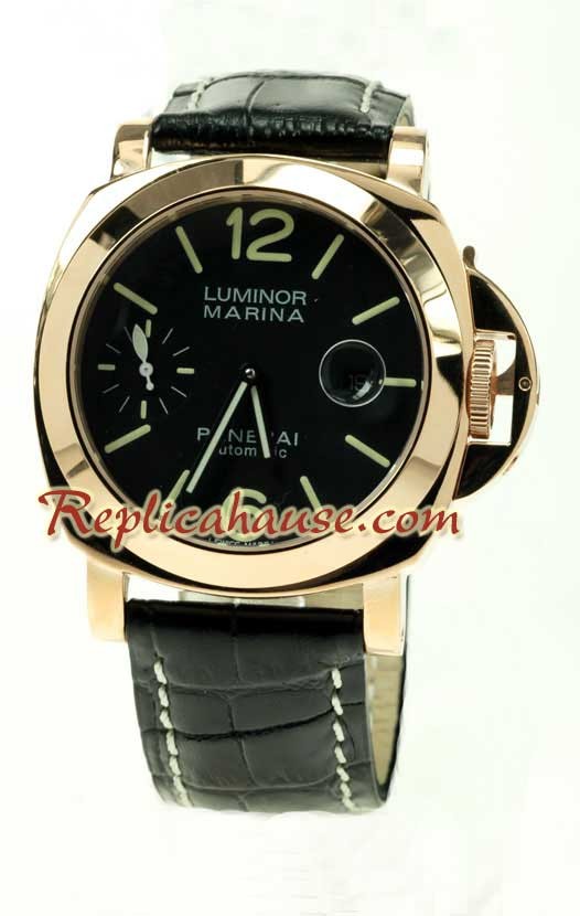 Panerai Luminor 00111 Oro Rosa Reloj de imitación Japonés