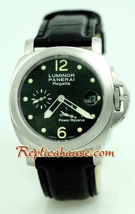 Panerai Luminor Regatta Bateria de Reserva Pam222 Reloj Suizo