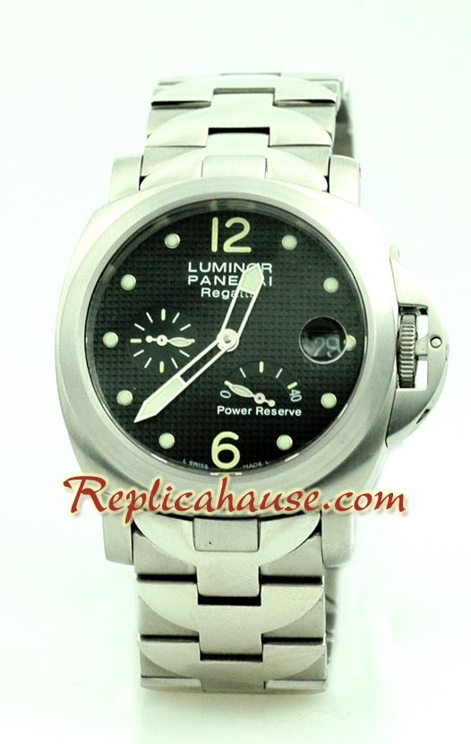 Panerai Luminor Regatta Bateria de Reserva Pam222 Reloj Suizo