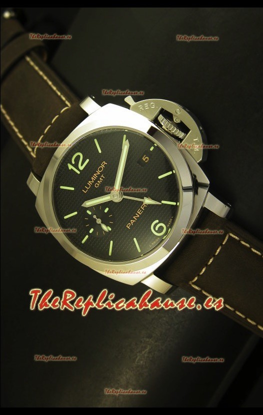 Panerai Luminor PAM535 GMT Reloj Suizo - Edición Espejo 1:1 