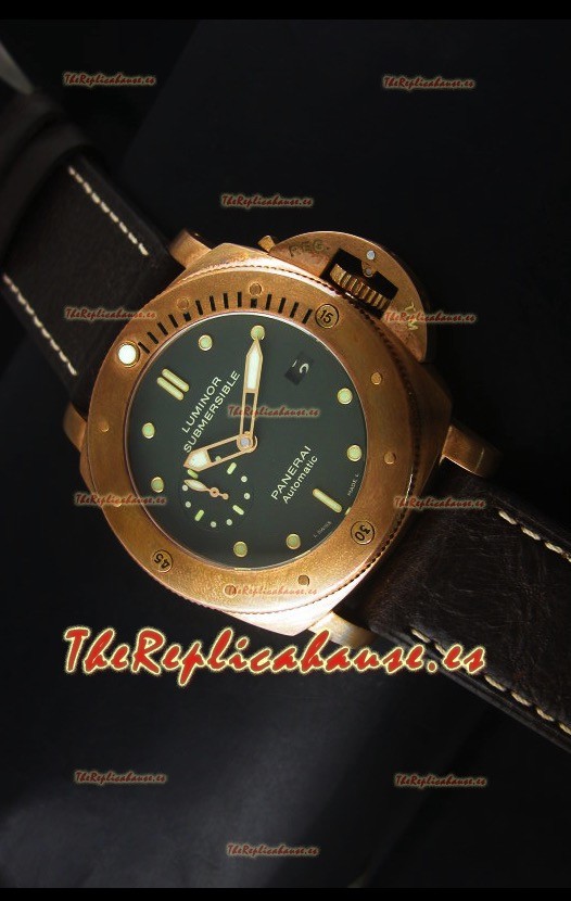 Panerai PAM382 Bronzo Reloj Réplica - Versión Ultima Actualizada