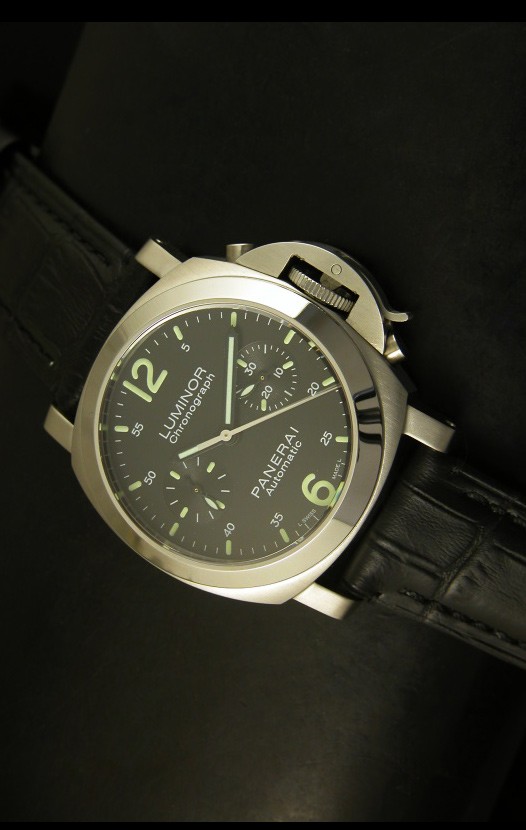 Panerai Luminor PAM310 - Reloj Cronógrafo Dial Negro 40MM